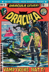 Dracula 1972 nr 1 omslag serier Dracula 1972 nr 1 omslag serier