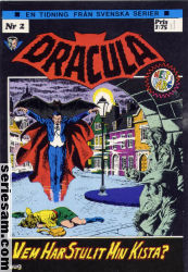 Dracula 1972 nr 2 omslag serier Dracula 1972 nr 2 omslag serier