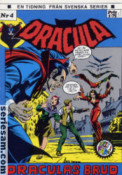 Dracula 1972 nr 4 omslag serier Dracula 1972 nr 4 omslag serier