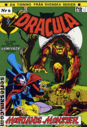 Dracula 1973 nr 6 omslag serier