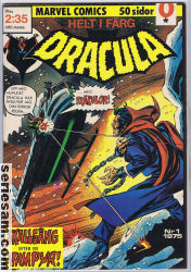 Dracula 1975 nr 1 omslag serier
