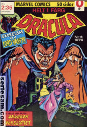 Dracula 1975 nr 4 omslag serier