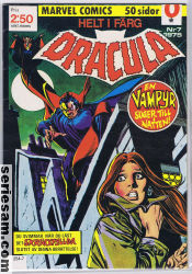 Dracula 1975 nr 7 omslag serier