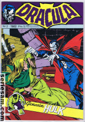 Dracula 1982 nr 2 omslag serier Dracula 1982 nr 2 omslag serier
