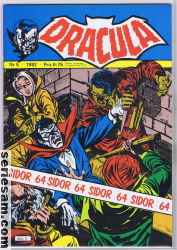 Dracula 1982 nr 5 omslag serier