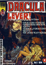 Dracula lever! 1974 nr 2 omslag serier Dracula lever! 1974 nr 2 omslag serier