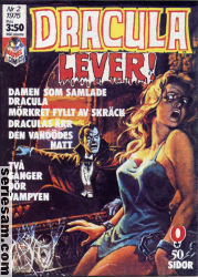 Dracula lever! 1975 nr 2 omslag serier