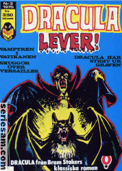 Dracula lever! 1975 nr 3 omslag serier