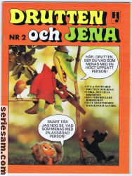 Drutten och Jena 1976 nr 2 omslag serier Drutten och Jena 1976 nr 2 omslag serier