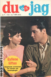 Du och jag 1962 nr 1 omslag serier Du och jag 1962 nr 1 omslag serier