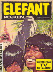 Elefantpojken album 1973 omslag serier