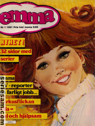 Emma 1981 nr 1 omslag serier Emma 1981 nr 1 omslag serier