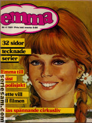 Emma 1981 nr 4 omslag serier Emma 1981 nr 4 omslag serier