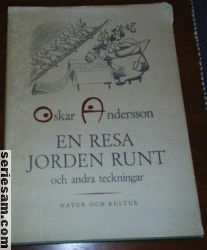 En resa jorden runt och andra teckningar 1955 omslag serier