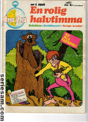 En rolig halvtimma 1968 nr 1 omslag serier En rolig halvtimma 1968 nr 1 omslag serier