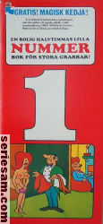 En rolig halvtimmas lilla nummerbok 1968 nr 1 omslag serier En rolig halvtimmas lilla nummerbok 1968 nr 1 omslag serier
