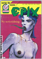 Epix 1984 nr 1 omslag serier Epix 1984 nr 1 omslag serier