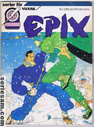 Epix 1985 nr 1 omslag serier