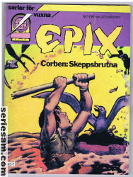 Epix 1985 nr 7 omslag serier