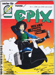 Epix 1986 nr 1 omslag serier