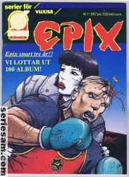 Epix 1987 nr 1 omslag serier