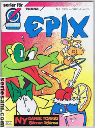 Epix 1988 nr 1 omslag serier