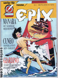 Epix 1989 nr 6 omslag serier