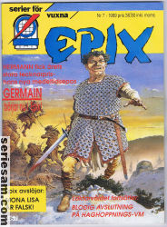 Epix 1989 nr 7 omslag serier
