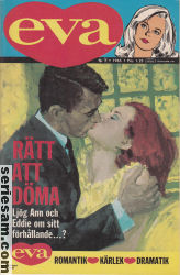 Eva och jag 1965 nr 7 omslag serier Eva och jag 1965 nr 7 omslag serier