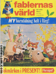 Fablernas värld 1970 nr 1 omslag serier Fablernas värld 1970 nr 1 omslag serier