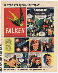 Falken 1955 nr 11 omslag serier Falken 1955 nr 11 omslag serier