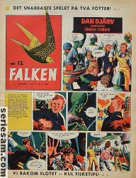 Falken 1955 nr 12 omslag serier Falken 1955 nr 12 omslag serier