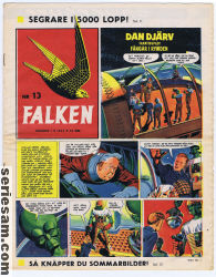 Falken 1955 nr 13 omslag serier Falken 1955 nr 13 omslag serier