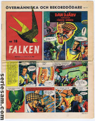 Falken 1955 nr 18 omslag serier Falken 1955 nr 18 omslag serier