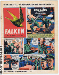 Falken 1955 nr 2 omslag serier Falken 1955 nr 2 omslag serier