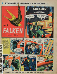 Falken 1955 nr 5 omslag serier Falken 1955 nr 5 omslag serier