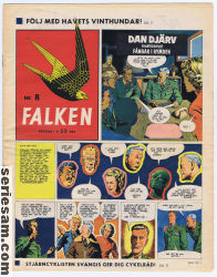 Falken 1955 nr 8 omslag serier Falken 1955 nr 8 omslag serier