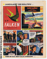 Falken 1955 nr 9 omslag serier