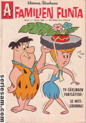 Familjen Flinta 1962 nr 23 omslag serier Familjen Flinta 1962 nr 23 omslag serier