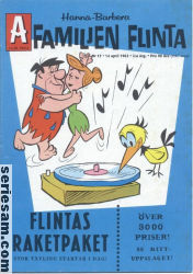 Familjen Flinta 1963 nr 15 omslag serier