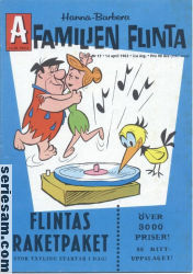 Familjen Flinta 1963 nr 15 omslag serier Familjen Flinta 1963 nr 15 omslag serier