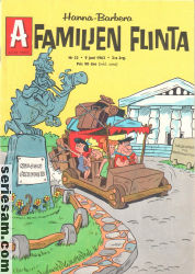 Familjen Flinta 1963 nr 23 omslag serier Familjen Flinta 1963 nr 23 omslag serier