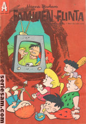 Familjen Flinta 1963 nr 31 omslag serier Familjen Flinta 1963 nr 31 omslag serier