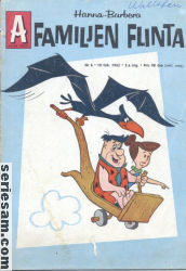 Familjen Flinta 1963 nr 6 omslag serier Familjen Flinta 1963 nr 6 omslag serier