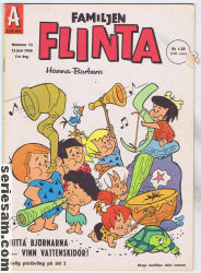 Familjen Flinta 1966 nr 12 omslag serier