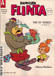 Familjen Flinta 1966 nr 16 omslag serier