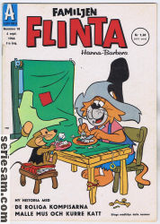 Familjen Flinta 1966 nr 18 omslag serier