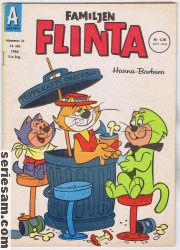 Familjen Flinta 1966 nr 21 omslag serier