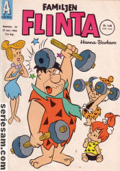 Familjen Flinta 1966 nr 24 omslag serier