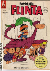 Familjen Flinta 1966 nr 8 omslag serier